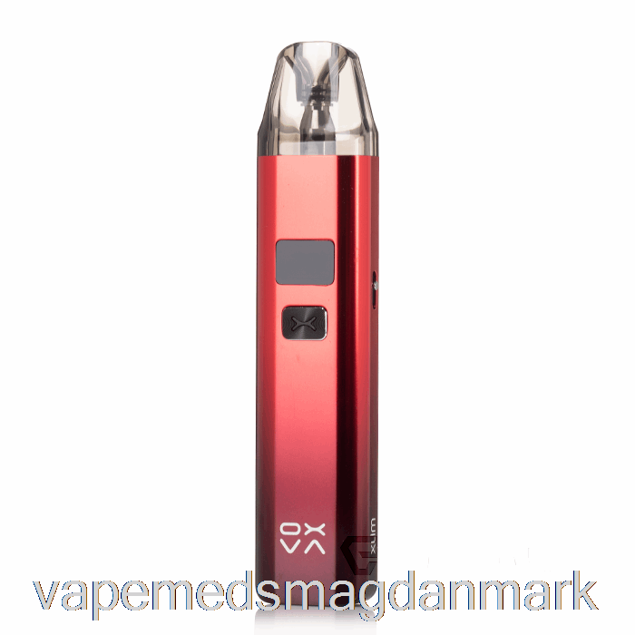 Vape Juice Oxva Xlim V2 25w Pod System Skinnende Sort Rød